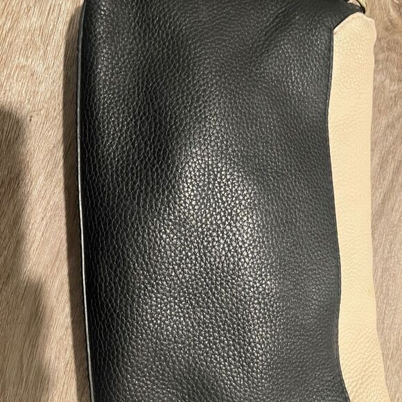 Kate Spade Two-Tone Black and Cream Clutch - Picture 3 of 9